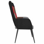 vidaXL Chaise de relaxation Patchwork Tissu