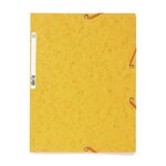 EXACOMPTA - Chemise a élastique - 3 rabats - 24 x 32 - Carte lustrée 390G - Jaune