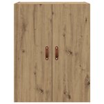 vidaXL Armoire Murale 2 Pièces Chêne artisanal 69 5 x 34 x 90 cm