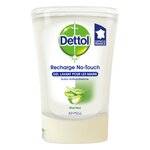 No touch kit - Distributeur Automatique Effet Inox et Gel Lavant Mains Aloe Vera DETTOL