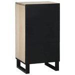 vidaXL Buffet Blanc 40 x 33 x 75 cm bois de manguier massif
