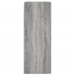 vidaXL Armoire murale sonoma gris 69 5x34x90 cm bois d'ingénierie