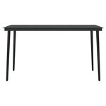 vidaXL Ensemble à manger jardin coussins 5Pièces marron poly rotin verre