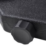 vidaXL Parasol de jardin avec base portable aluminium blanc