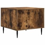 vidaXL Table basse Chêne fumé 49 x 50 x 40 cm Bois d'ingénierie