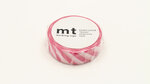 Masking Tape MT rayures fuchsia - stripe magenta