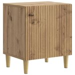 vidaXL Cabinet de chevet 2 pc Chêne artisanal 43 x 34 5 x 50 cm