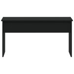 Vidaxl table basse noir 102x50 5x52 5 cm bois d'ingénierie