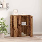 vidaXL Cabinet de Bureau Bois ancien 60 x 32 x 77.5 Bois d'ingénierie