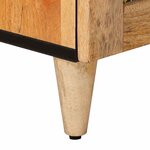 vidaXL Cabinet de chevet avec tiroir Naturel 40 x 33 5 x 46 cm