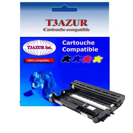 Kit Tambour compatible avec Brother DR2200 pour Brother HL2250DN, HL2270DW - 12 000 pages - T3AZUR