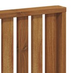 vidaXL Ensemble de canapés d'extérieur 9 pc Naturel et Anthracite