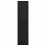 vidaXL Haut Armoire Chêne noir 35 x 37 x 142 cm Bois d'ingénierie