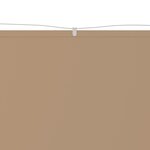 vidaXL Auvent vertical Taupe 60x270 cm Tissu oxford
