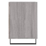 vidaXL Meuble TV Sonoma gris 100x35x55 cm Bois d'ingénierie