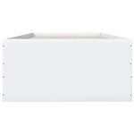 vidaXL Cadre de lit sans matelas blanc 100x200 cm