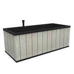 Keter Jardinière grande Sequoia Gris PP 240933