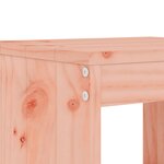 vidaXL Tabourets de bar lot de 2 40x36x75 cm bois massif Douglas