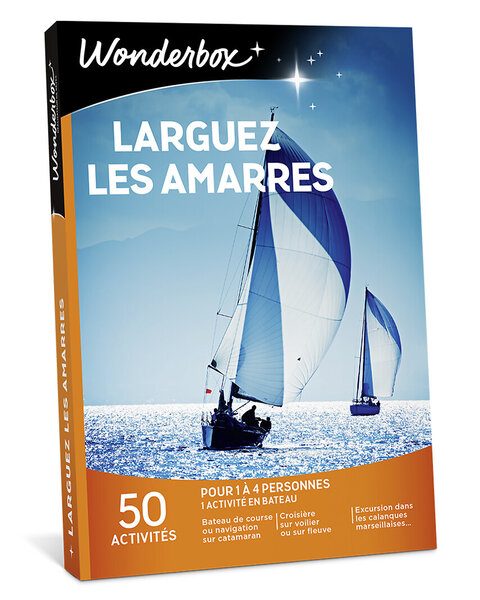 Coffret cadeau - WONDERBOX - Larguez les amarres