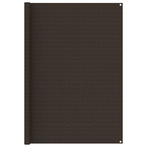 vidaXL Tapis de tente 200x300 cm Marron