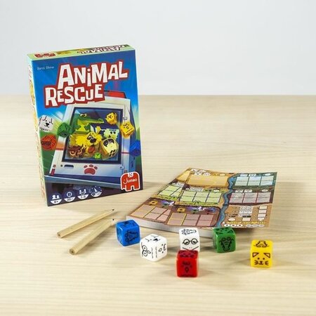 Jumbo 19783 - animal rescue - jeu de société