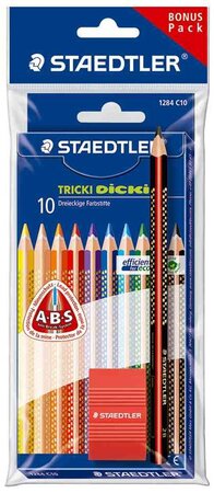 Kit promotionnel crayon de couleur Tricki Dicki STAEDTLER