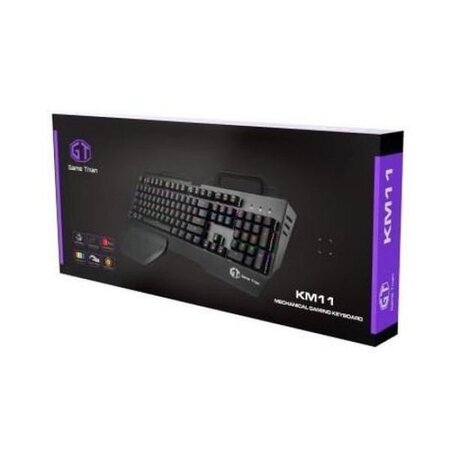 Clavier Gamer mécanique (Outemu Red Switch) Delux Game Titan KM11 RGB (Noir)