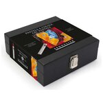 Coffret noir 24 Pastels à l'huile