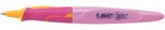 Stylo bille rétractable KIDS BEGINNER Twist ROSE Pte Ø1mm Encre Bleue BIC