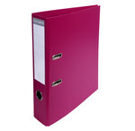 Classeur À Levier Pvc A4 Dos De 70mm. - Fuchsia - X 10 - Exacompta