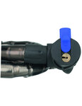 THIRARD - Antivol à clé Scorp  câble blindé acier  vélo  25mmx0.85m  2 clés  noir - THIRARD
