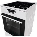 Hisense HI55222BW Cuisinière table induction - 4 foyers - Four électrique - catalyse - 70L - Classe A - 50x85cm - Blanc