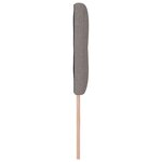 vidaXL Tête de lit avec tête de lit Taupe 140 cm tissu