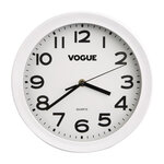 Horloge de cuisine blanche 240 mm - vogue -  - plastique