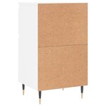 vidaXL Buffets 2 Pièces blanc 40x35x70 cm bois d’ingénierie
