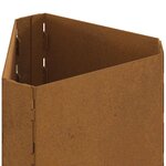 vidaXL Braise Marron 50 x 43 x 52 cm Acier