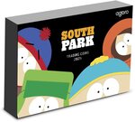 Pièce de monnaie en Argent - Or 50 Dollars - 2 Dollars g 31.1 (1 oz) - 7.77 (1/4 oz) Millésime 2025 Mint Trading Coins SOUTH PARK MYSTERY BOX