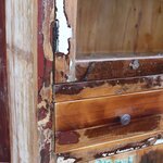 vidaXL Placard Bois de récupération solide 90x40x190 cm