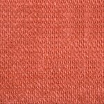 vidaXL Voile d'ombrage 160 g/m² carré terre cuite 3 6x3 6 m PEHD