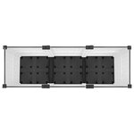 vidaXL Lit surélevé 120x40x38 cm Polypropylène
