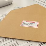 Ruban papier adhésif permanent en continu pour brother 62 mm