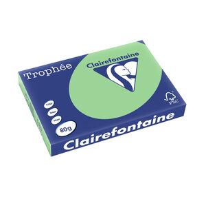 Ramette 500 Feuilles Papier 80g A3 420x297 mm VERT NATURE TROPHÉE