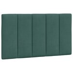 vidaXL Cadre de lit avec lumières LED vert foncé 80x200 cm velours