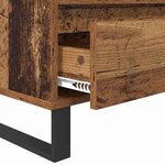 vidaXL Meuble TV avec tiroir Bois Ancien 100 x 34 5 x 44 5 cm