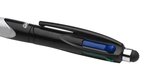 Stylo 2 en 1 Bille + Stylet 4 COLOURS GRIP STYLUS Corps Gris Pte Moy. 4 Couleurs BIC