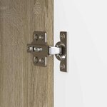 vidaXL Meuble TV 102 x 34 5 x 50 cm Chêne Sonoma Bois d'ingénierie