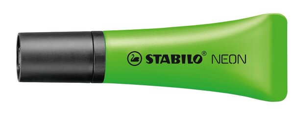 Surligneur NEON Tendance Pointe Biseautée 2- 5 mm vert STABILO
