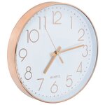 vidaXL Horloge murale 30 cm Or rosé