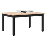 vidaXL Table basse Naturel 60 x 50 x 36 cm Bois de pin massif