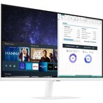 Samsung ls27am501nuxen écran plat de pc 68 6 cm (27") 1920 x 1080 pixels full hd lcd blanc